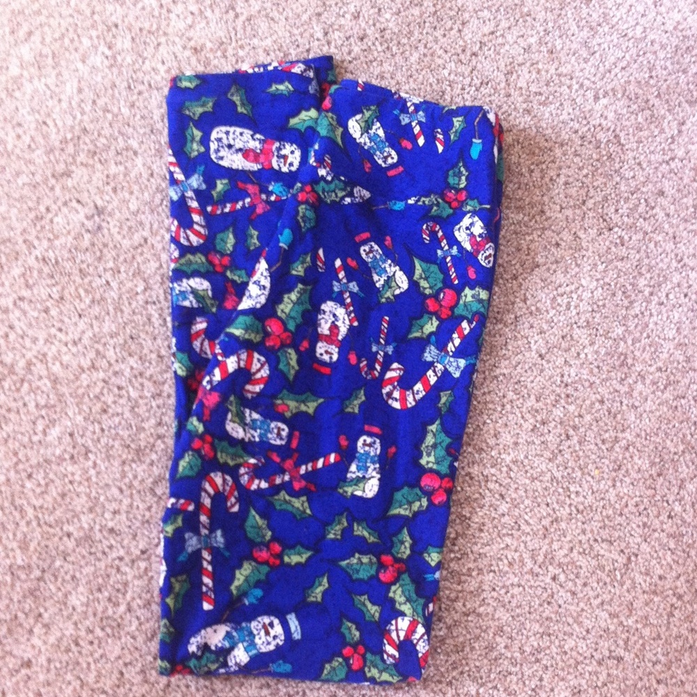 LuLaRoe Christmas leggings tween